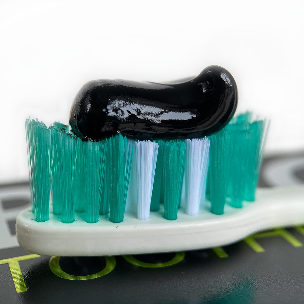 Черная зубная паста Бамбуковый уголь Black Toothpaste Bamboo Charcoal, 120 гр.