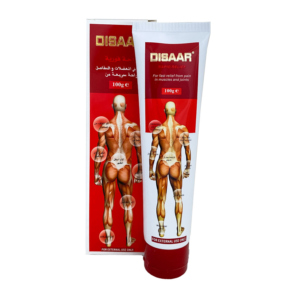 Disaar Крем для тела обезболивающий, согревающий (красный), 100 гр.